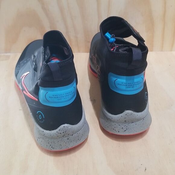 Nike Mens Black Air Zoom Infinity Tour 2 Shield Golf Shoes Sz 11 1/2 - Picture 3 of 11